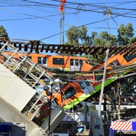 Aplazan audiencia de los imputados en el derrumbe del tramo elevado de la Línea 12 del Metro