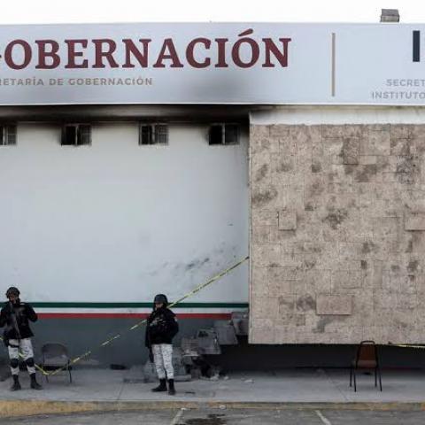 Responsables del incendio en Ciudad Juárez han sido presentados ante la FGR: Ebrard