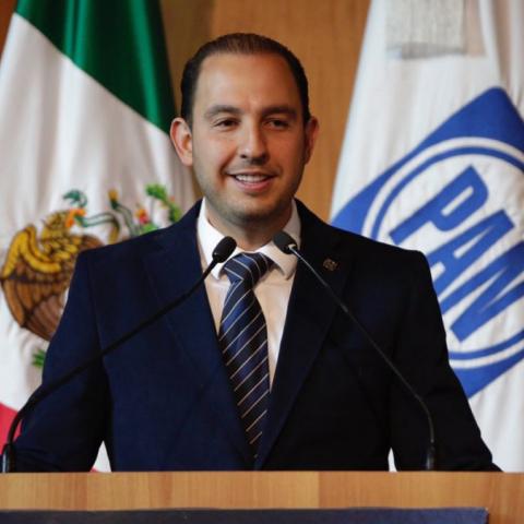 Marko Cortés, dirigente del PAN