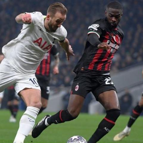 Tottenham 0-1 Milan, marcador global