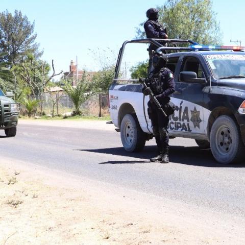 Policía y Ejército participan en el Blindaje Aguascalientes