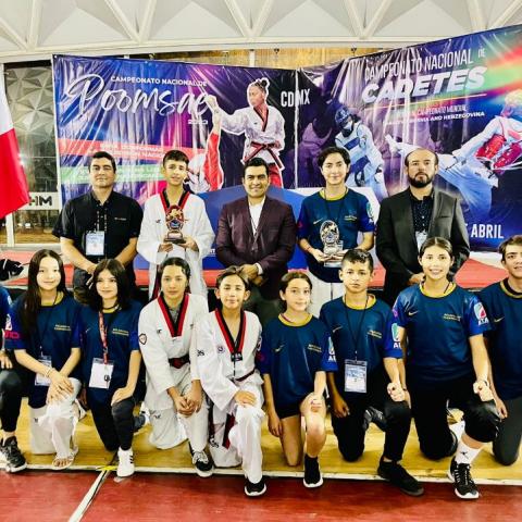 Aguascalentenses brillan en TKD