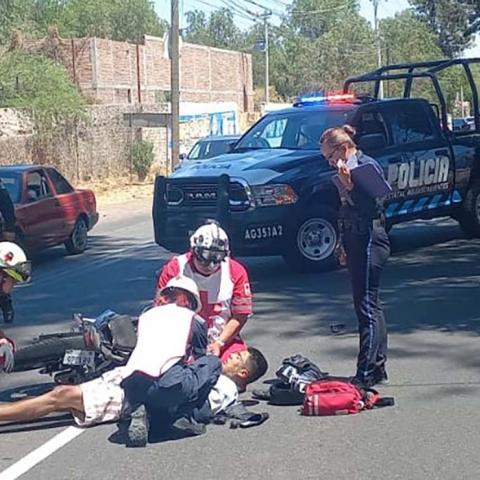 Sucedió esta tarde en la 70 poniente frente a la empresa Valle Redondo