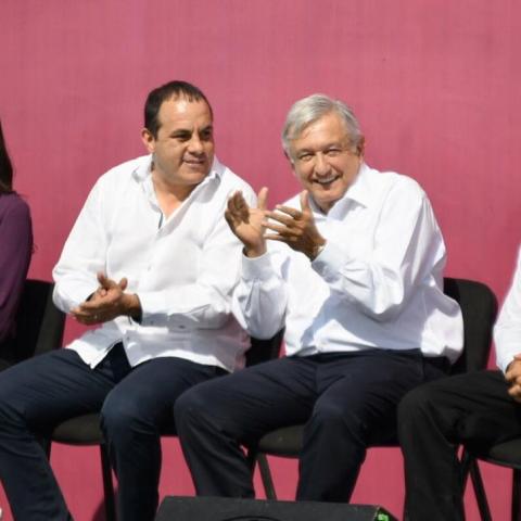 AMLO y Cuauh 