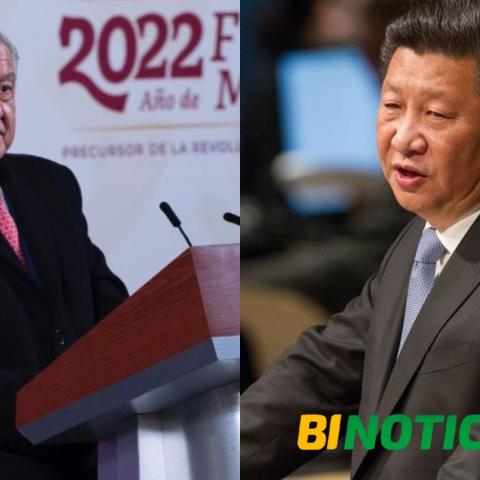 "Nosotros no traficamos fentanilo", le responde China a López Obrador