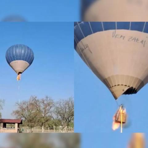 Suspenden temporalmente vuelos en globo aerostático en San Miguel de Allende tras accidente en Teotihuacán