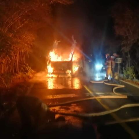 Registran bloqueos en carretera San Blas-Tepic en Nayarit