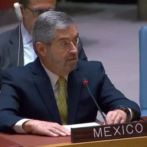 Exige México ante la ONU que países refuercen el control de armas