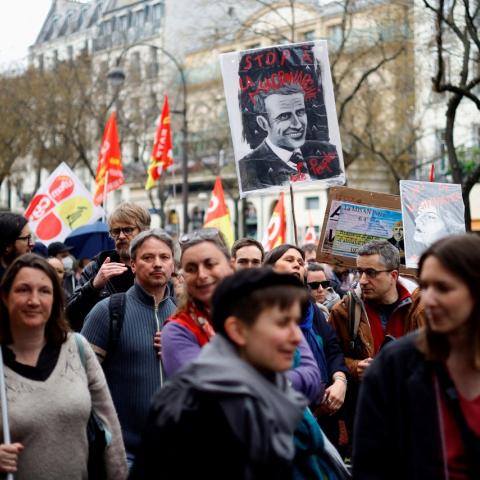 Protestas en Francia