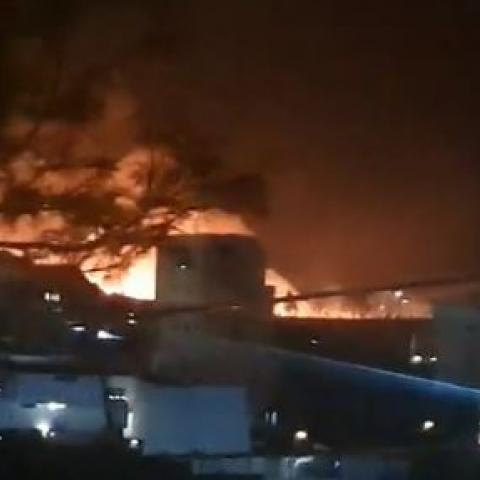 Incendio en Naucalpan 