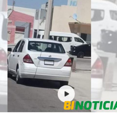 Sigue libre el exhibicionista del auto blanco 