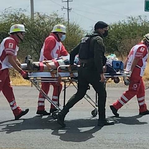 Sucedió en la carretera que conduce de Aguascalientes a Villa Hidalgo cerca del libramiento