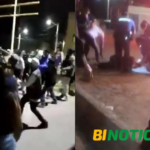 Policías disparan contra menor tras ser agredidos en el Guadalupe Peralta 