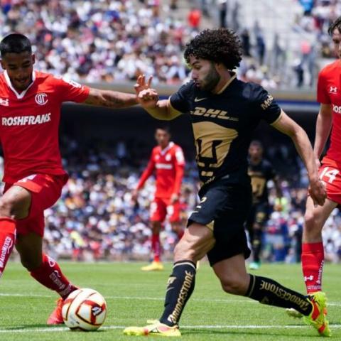 Pumas 3-1 Toluca