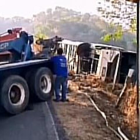 Accidente en carretera 