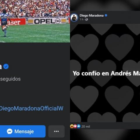 HACKEARON A MARADONA