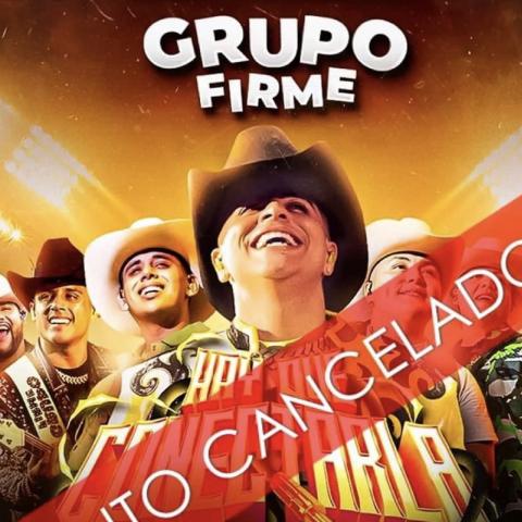 Grupo Firme cancela conciertos 