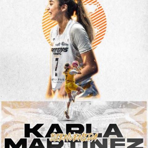 Karla Martínez a Panteras Femenil