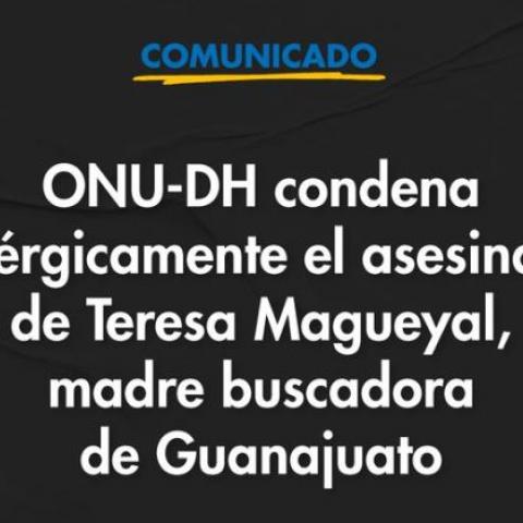 ONU-DH comunicado 