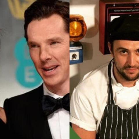 Benedict Cumberbatch fue atacado por un chef en su domicilio