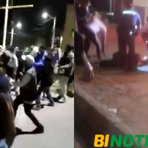 Desde descalabros hasta puñaladas: policías son agredidos en riñas