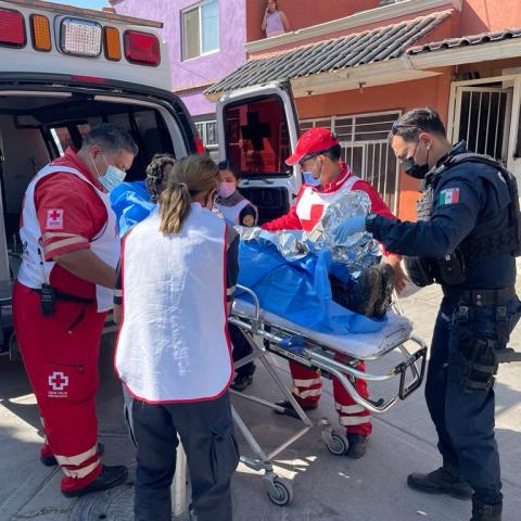 Hubo un “misterioso” incendio que ocurrió en la casa abandonada en donde pernoctaba en la Colonia Vicente Guerrero