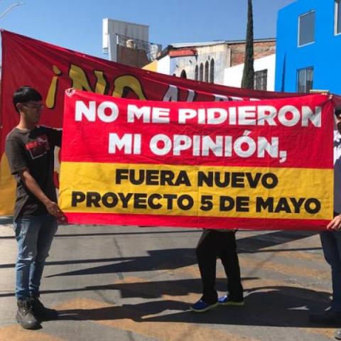 “No están solos”; Respalda Morena a inconformes con proyecto en 5 de mayo