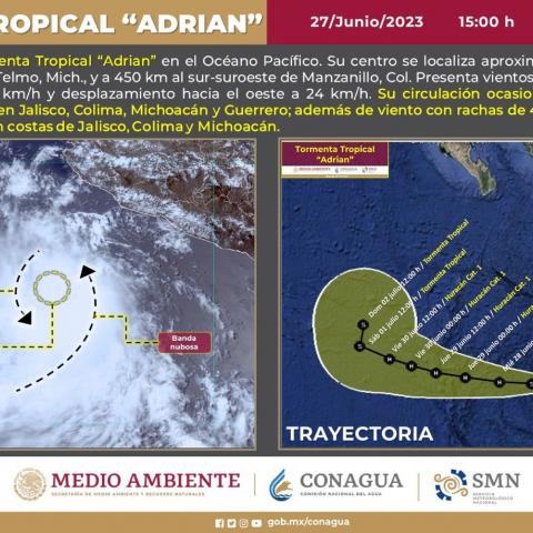 Tormenta tropical Adrián 