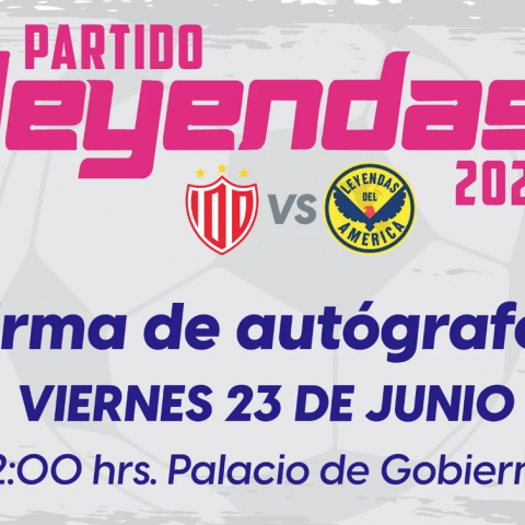 PARTIDO DE LEYENDAS NECAXA VS AMÉRICA