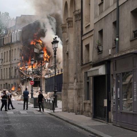 Explosión en Paris