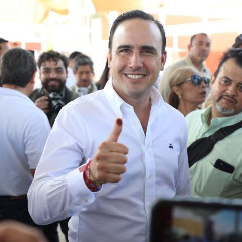  El abanderado de la alianza ‘Va por Coahuila’ se declara ganador
