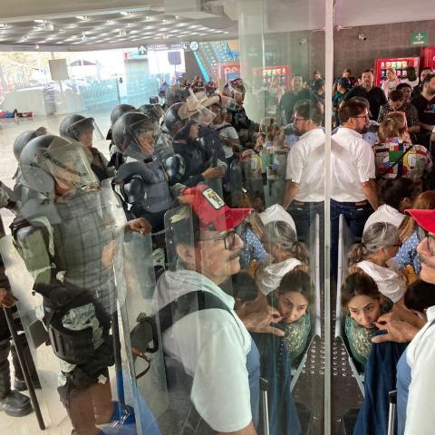 Suspende Aeropuerto Internacional de Culiacán actividades por manifestación de productores agrícolas