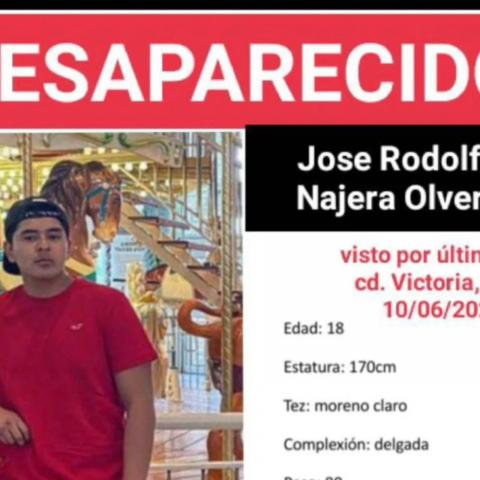 Reportan la desaparición de un joven estadounidense en Tamaulipas