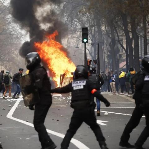 150 detenidos en disturbios en Francia por muerte de adolescente a manos de la policía