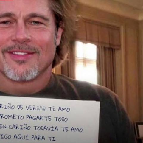 Un falso Brad Pitt engañó a una mujer 