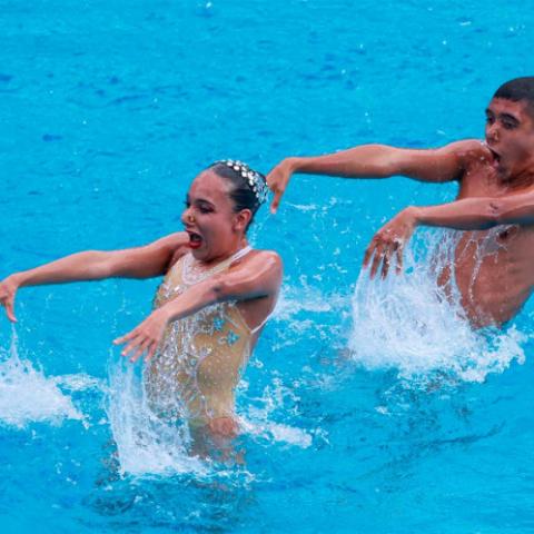 natación artística