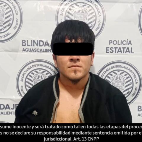 Sujeto detenido 