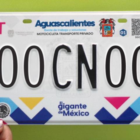 Nuevas placas