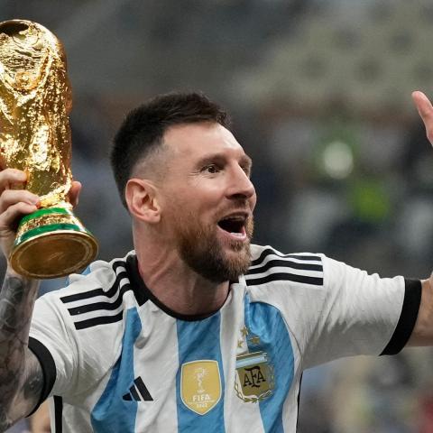 Messi jugó su último mundial