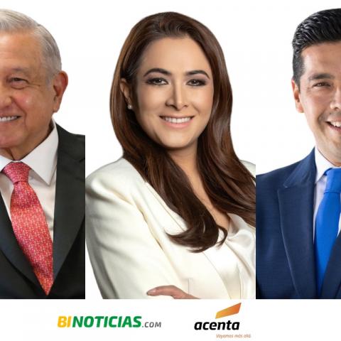 Así califica Aguascalientes a AMLO, TJ y LM