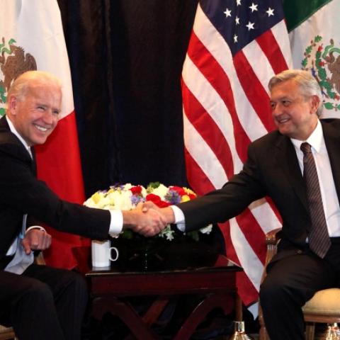 AMLO y Joe Biden 