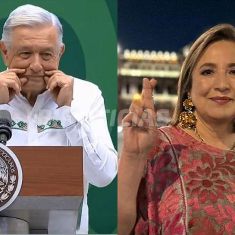 ¡Le valió!, AMLO habla de Xóchitl Gálvez a pesar de la prohibición del INE