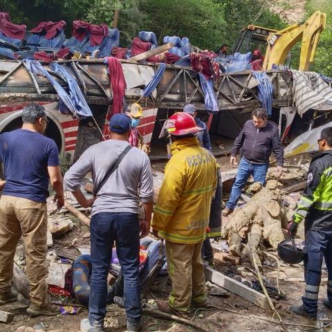 Accidente en Oaxaca 