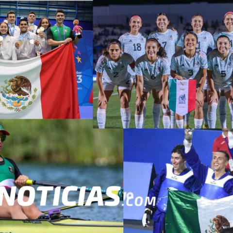 México finaliza su participación con récord de medallas en los JCC 2023