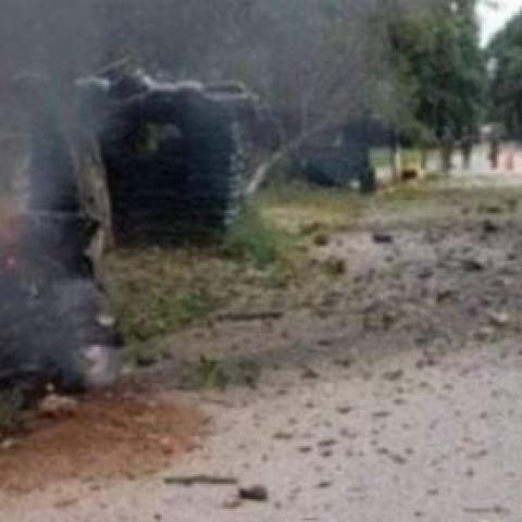 Explosión de coche bomba 