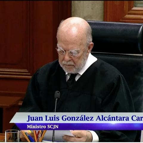 SCJN devuelve controversia constitucional al ministro González Alcántara Carrancá