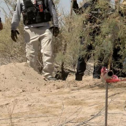Hallan 15 cadáveres en fosa clandestina en Mexicali y Tijuana