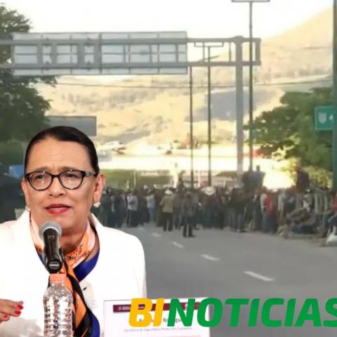 Rosa Icela Rodríguez revela quiénes están detrás de los bloqueos en Chilpancingo