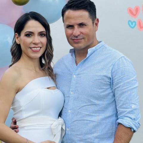 Rocío Gutiérrez y César Rojo revelaron el sexo de su tercer hijo 