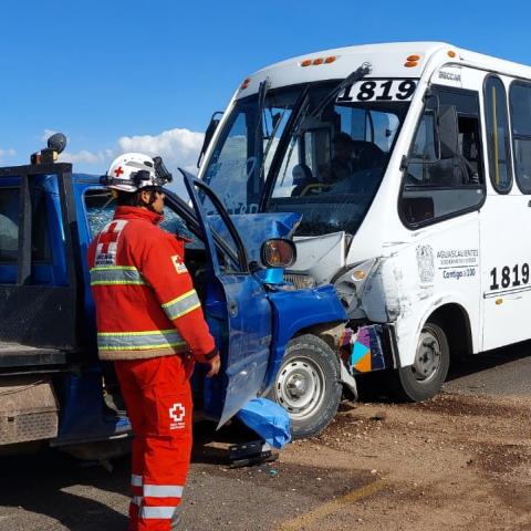 La mujer que viajaba en el asiento del copiloto lamentablemente falleció